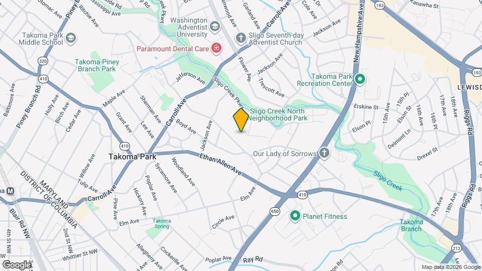 711 Colby Ave Map and Location Details