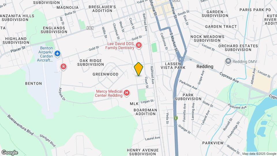 2415 West St Mapa y Detalles de la Ubicación