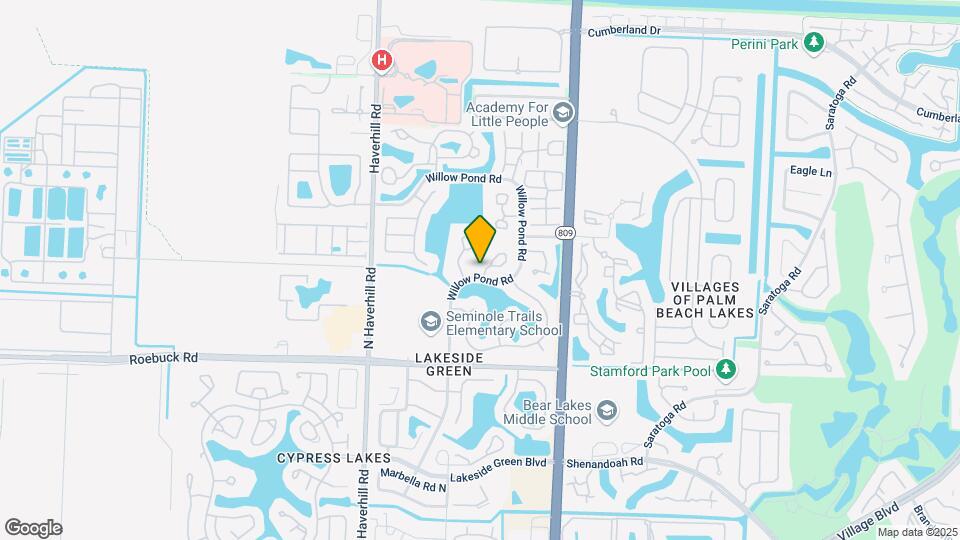 4269 Willow Brook Cir Mapa y Detalles de la Ubicación