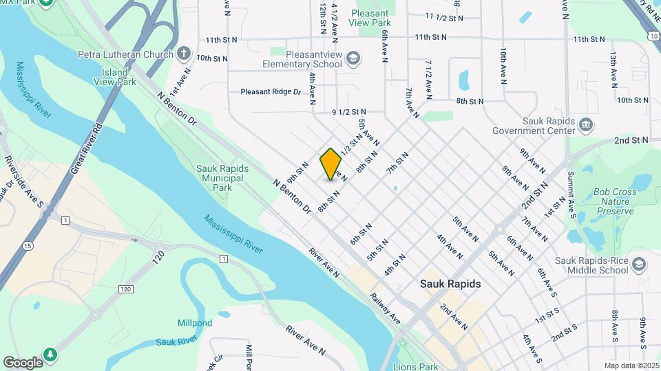 810 2nd Ave N Map and Location Details