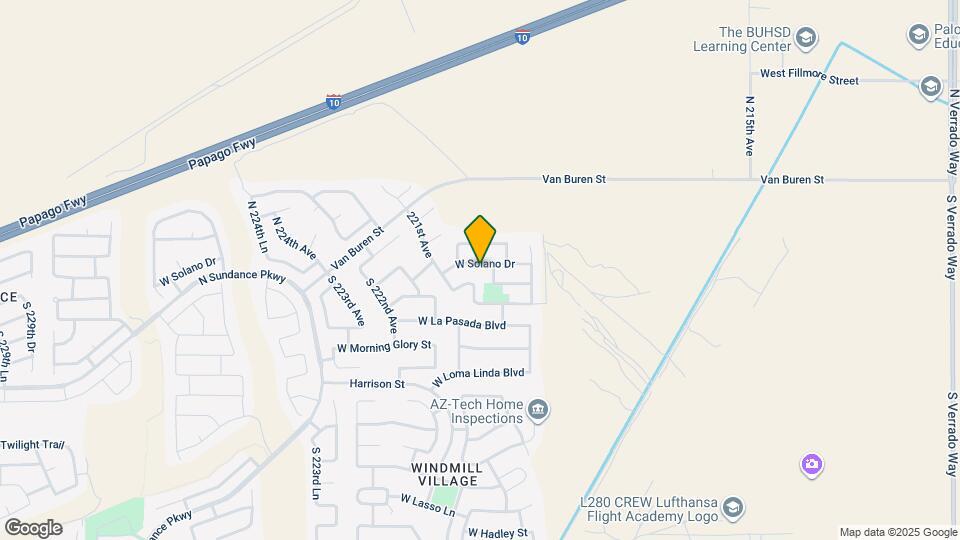 22037 W Solano Dr Map and Location Details