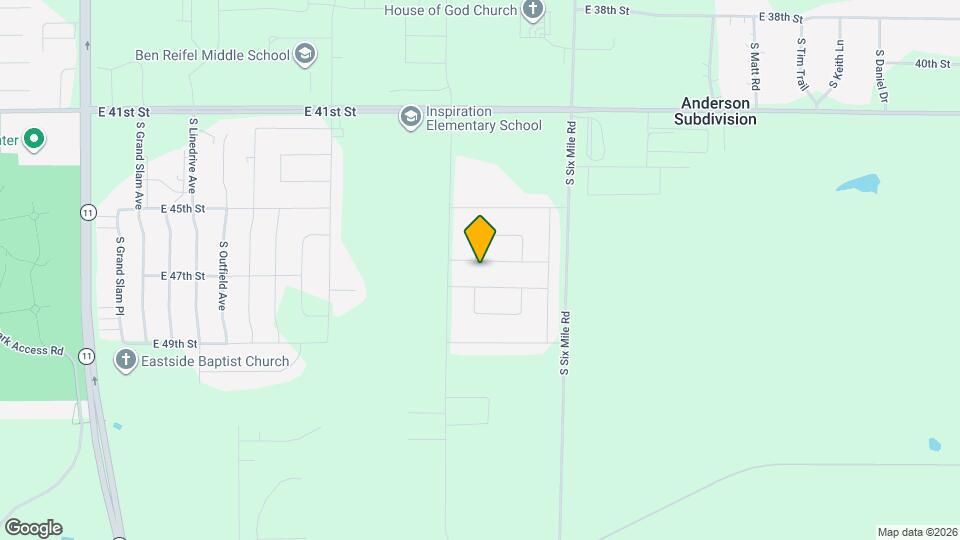 7301 E Corinth St Mapa y Detalles de la Ubicación