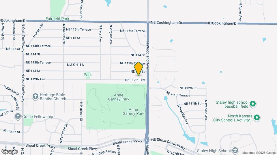 1612 NE 112th Terr Mapa y Detalles de la Ubicación