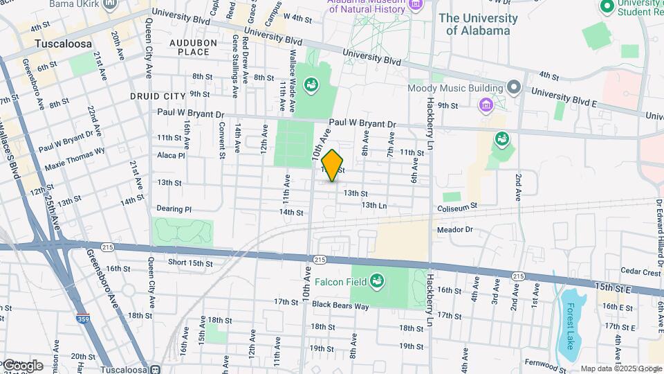 904 13th St Map and Location Details