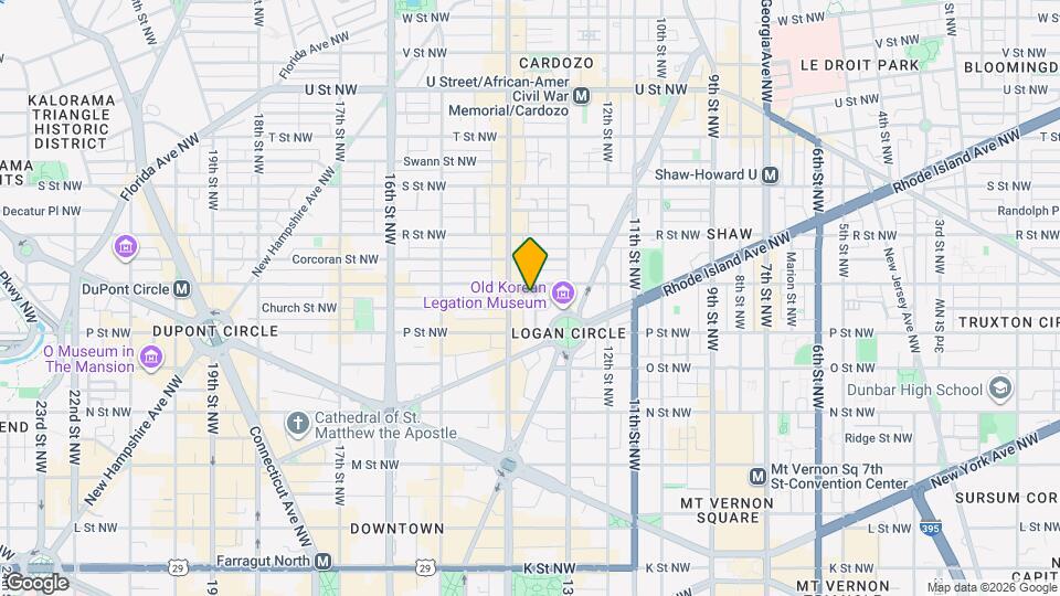 1532 Kingman Pl NW Map and Location Details