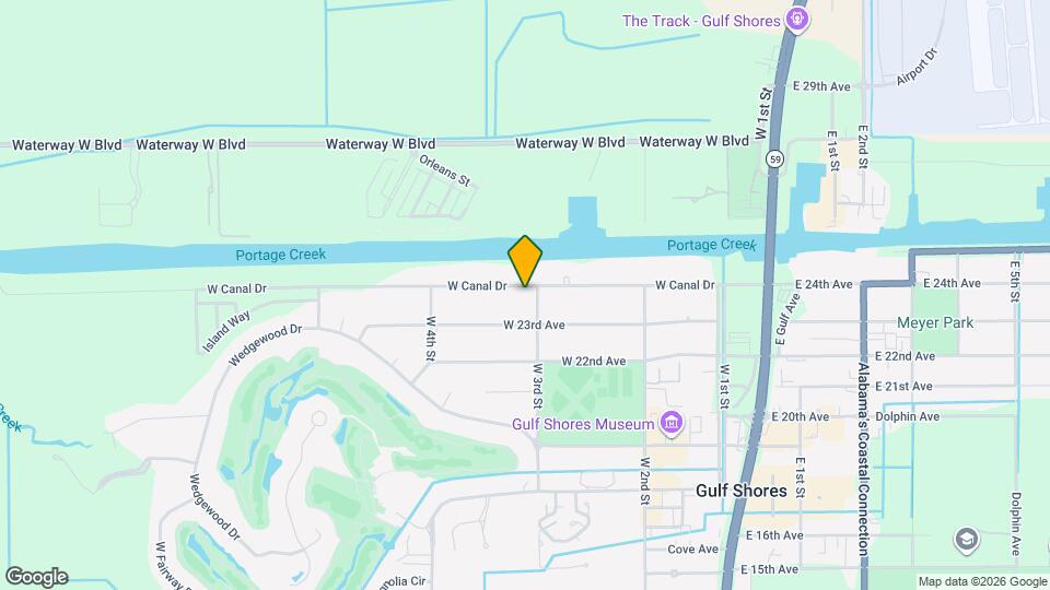 409 W Canal Dr Map and Location Details