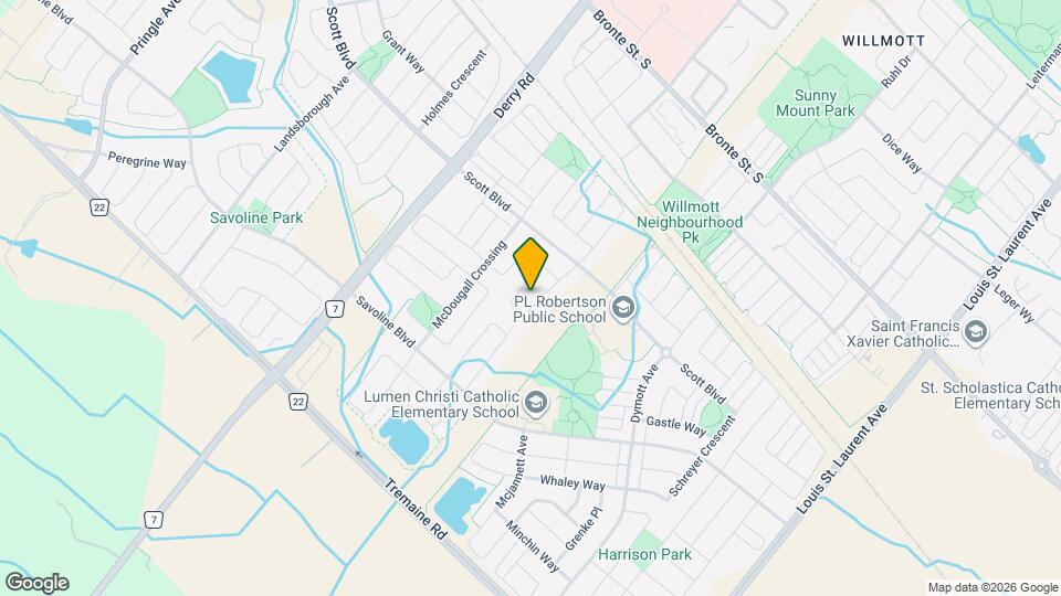 213 Fennamore Terrace Map and Location Details