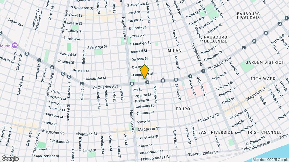 4211 St Charles Ave Map and Location Details