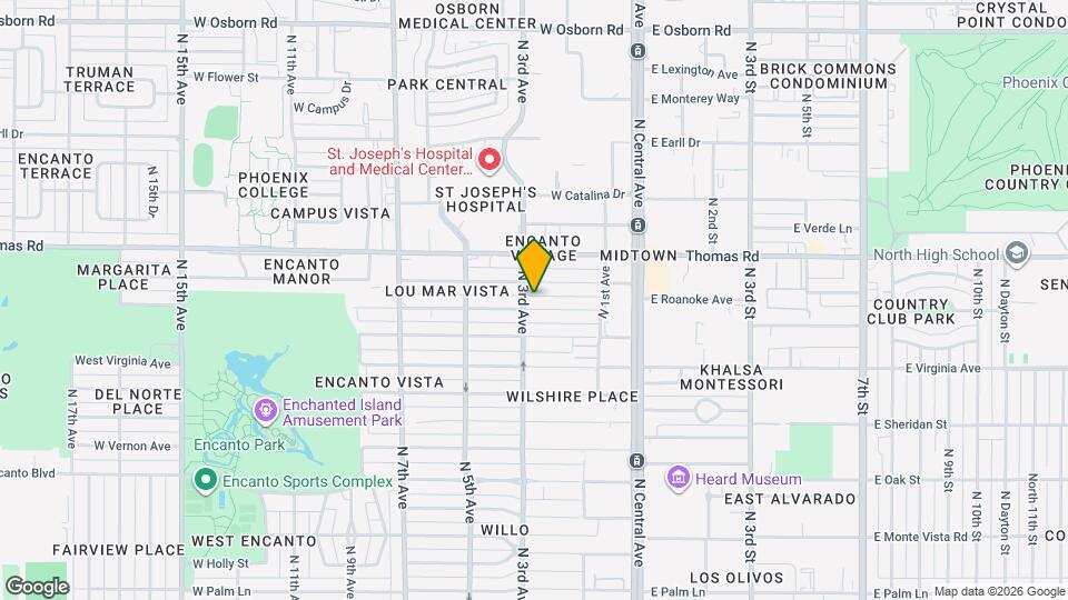 114 W Windsor Ave Map and Location Details