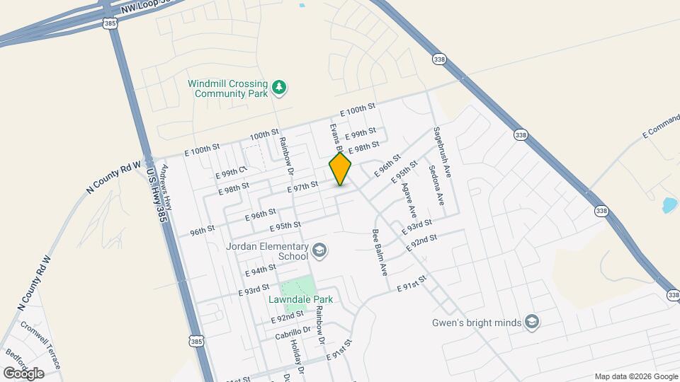 713 E 96th St Map and Location Details