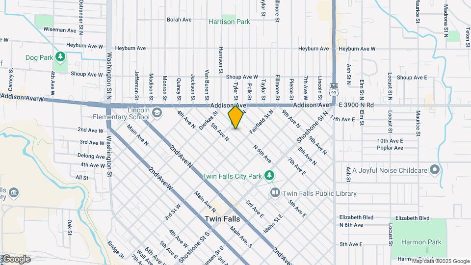 337 N 6th Ave Map and Location Details