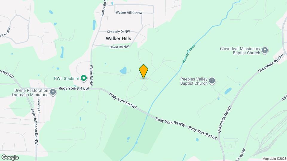 91 Old Rudy York Rd NW Map and Location Details