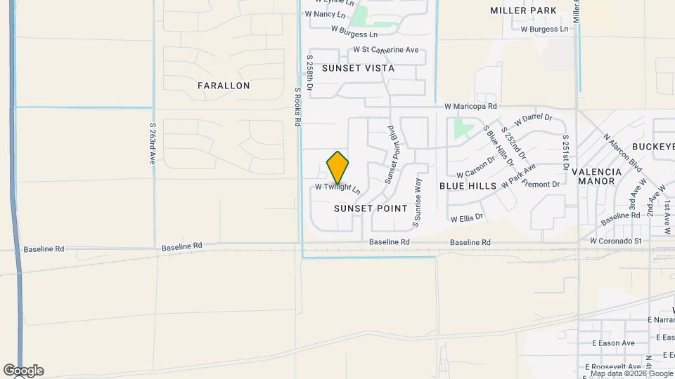 25795 W Twilight Ln, Unit 0-2518 AMAVI WAY Mapa y Detalles de la Ubicación