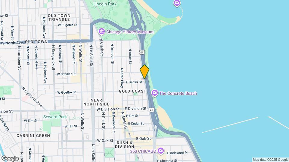1330 N Lake Shore Dr Map and Location Details