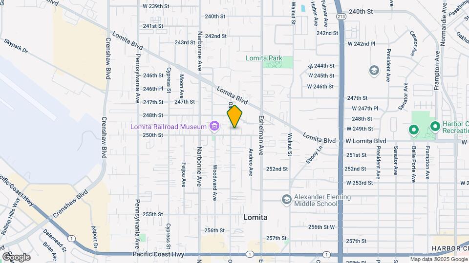 2069 250th St, Unit 250 st Mapa y Detalles de la Ubicación