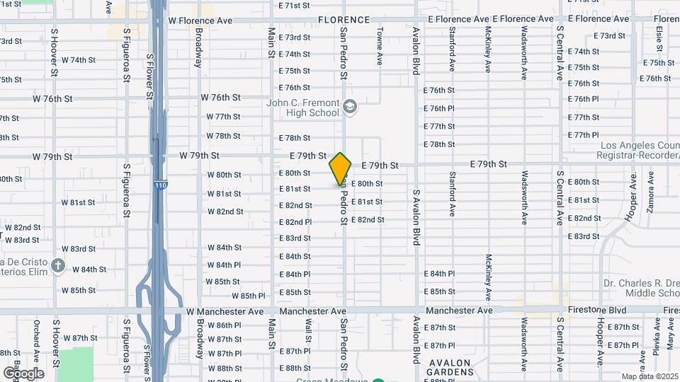 250 E 81st St Map and Location Details