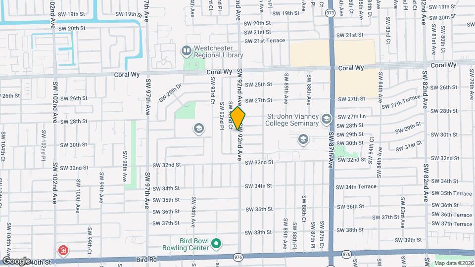 2900 SW 92nd Ave Map and Location Details