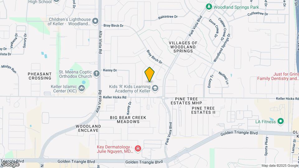11601 Aspen Creek Dr Map and Location Details