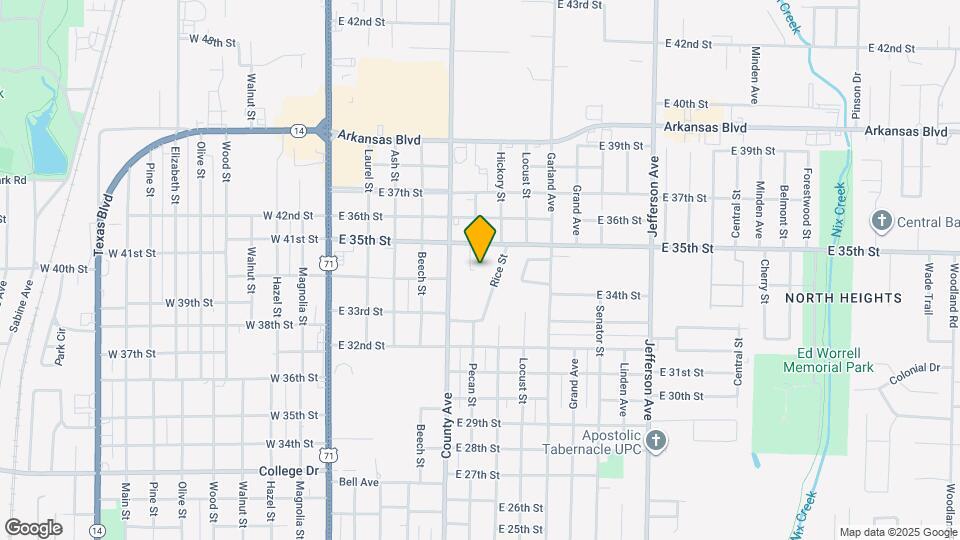 3408 Parish Cir Map and Location Details