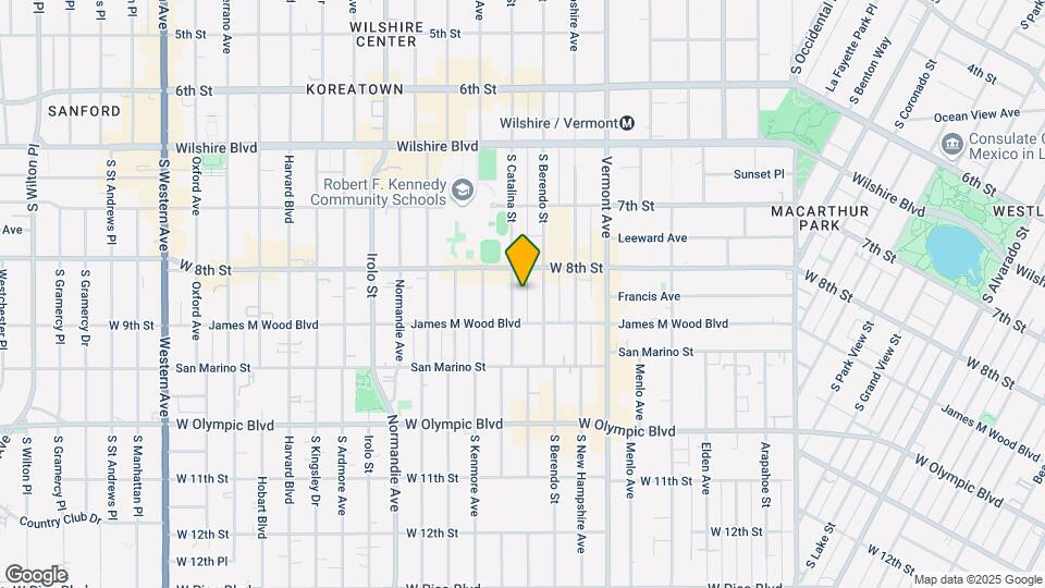 826 S Catalina St Mapa y Detalles de la Ubicación