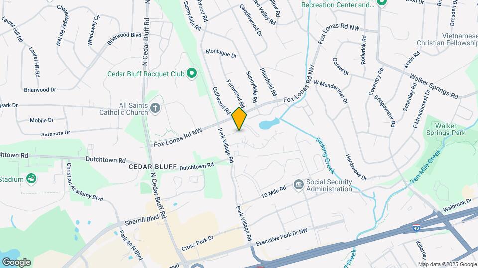 9120 Woodpark Ln NW-Unit -2 Map and Location Details