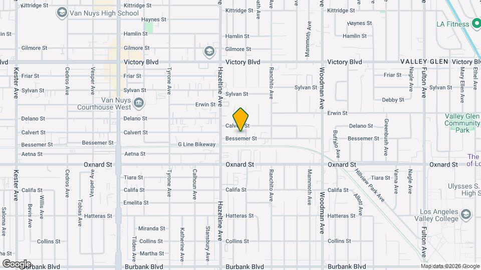 14013 Bessemer St Map and Location Details