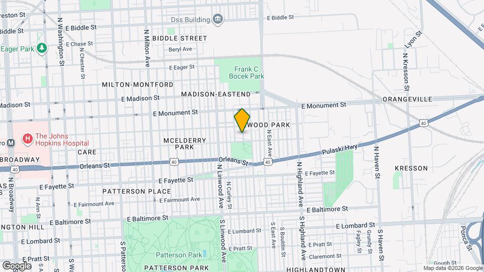 514 N Decker Ave Map and Location Details