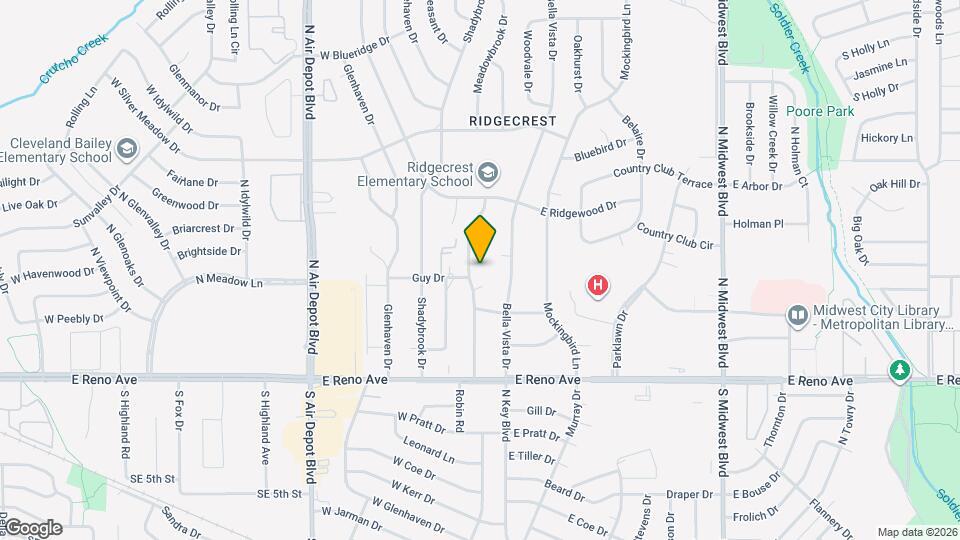 102 Redbird Cir Map and Location Details