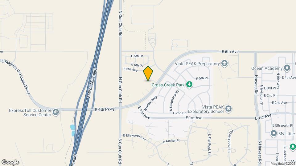 23611 E 2nd Pl Mapa y Detalles de la Ubicación