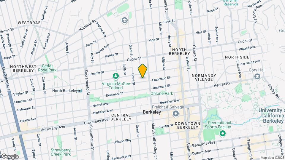 1825 Francisco St Mapa y Detalles de la Ubicación
