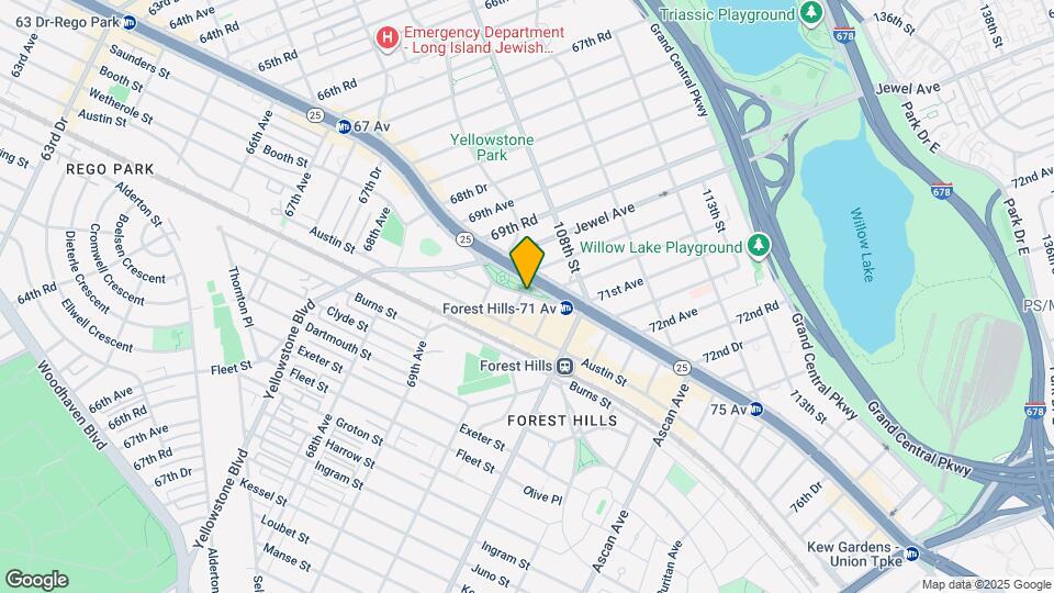 107-06 Queens Blvd Map and Location Details