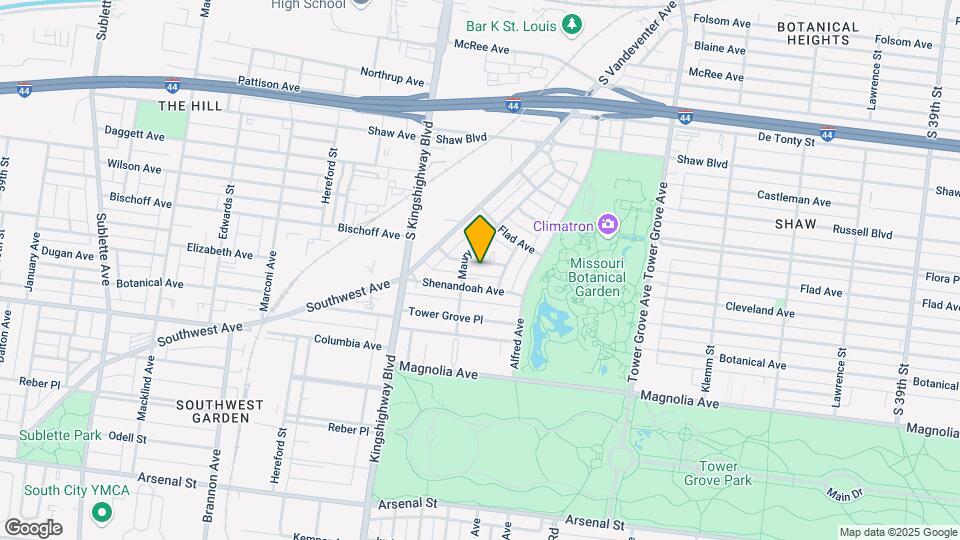 4526 Cleveland Ave Mapa y Detalles de la Ubicación