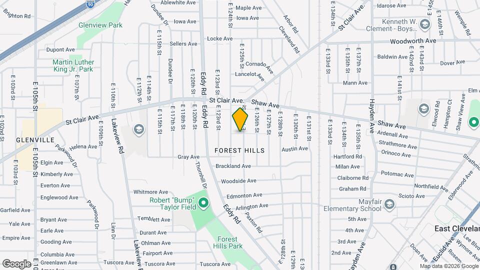 662 E 125th St Map and Location Details