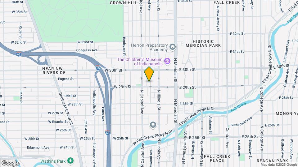2912 N Kenwood Ave Map and Location Details
