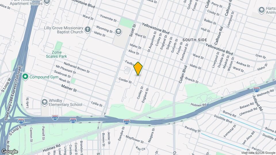 7134 St Augustine St Map and Location Details