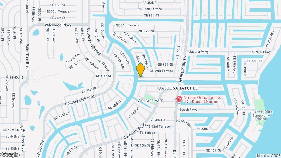 1206 SE 40th St Map and Location Details