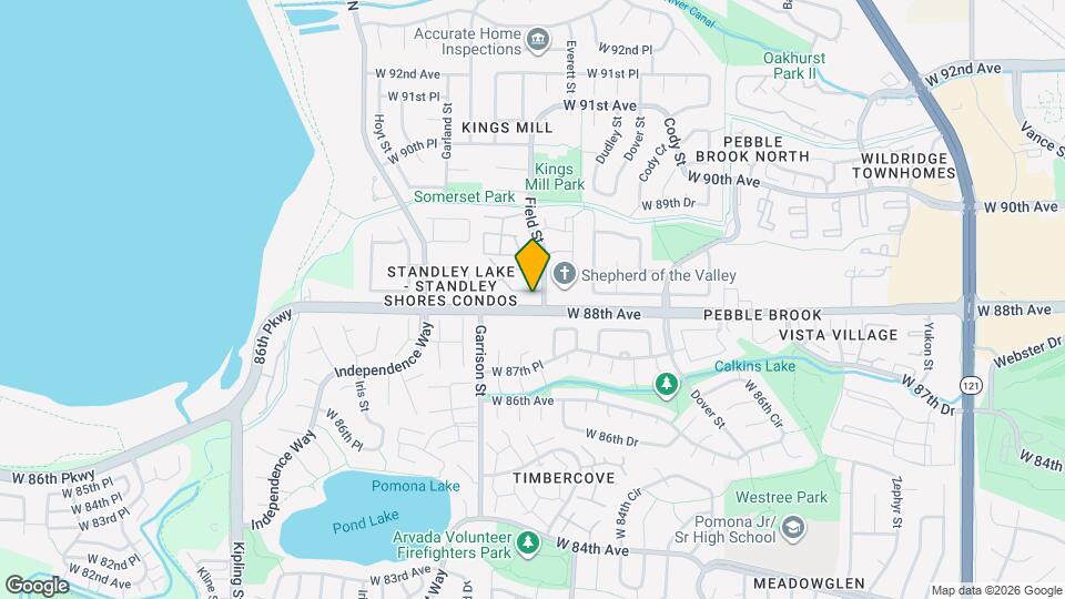 9002 W 88th Cir, Unit 9002 Map and Location Details