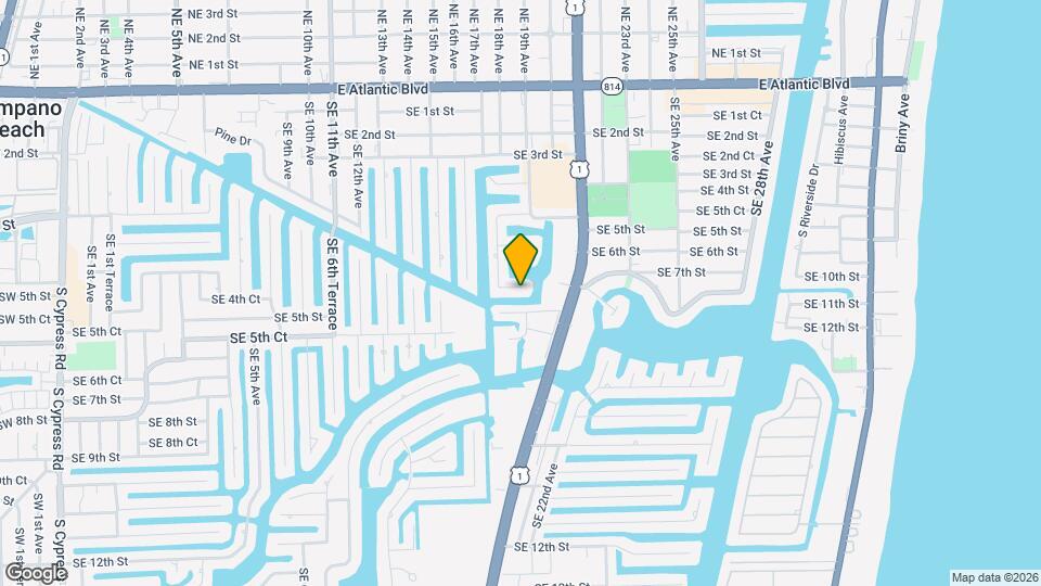 1840 SE 7th St Map and Location Details