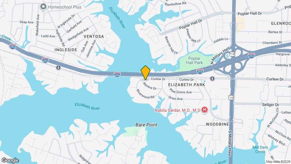 5214 Revere Dr Map and Location Details