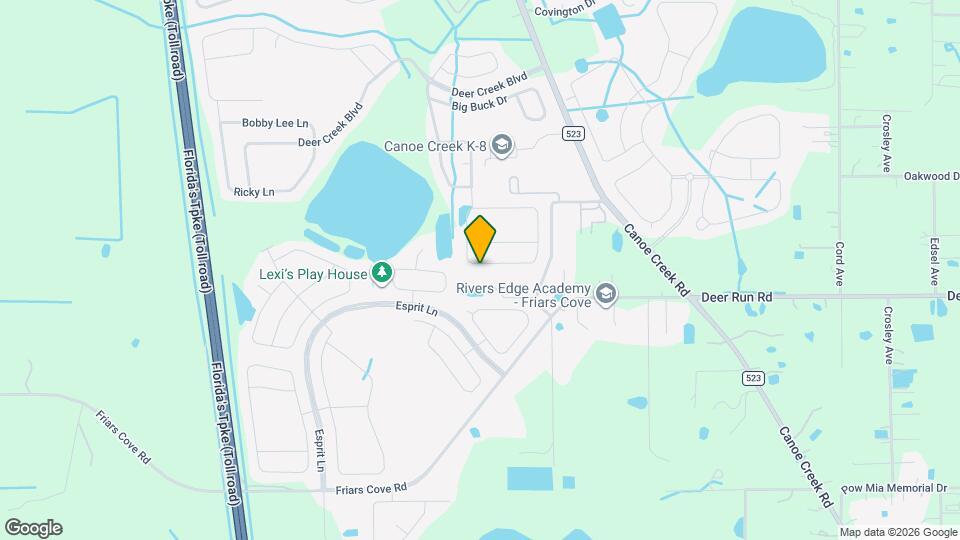 3734 Briarwood Estates Cir Map and Location Details