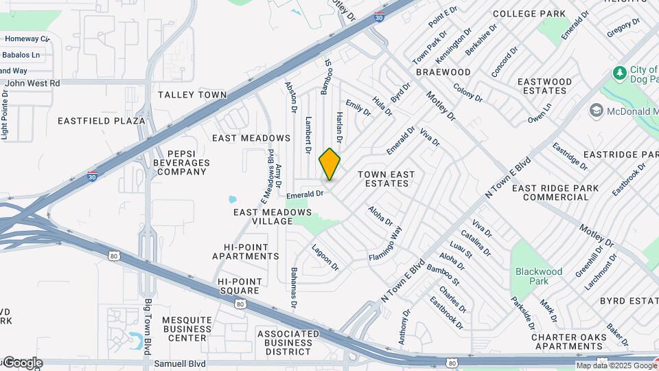 3927 Emerald Dr Map and Location Details