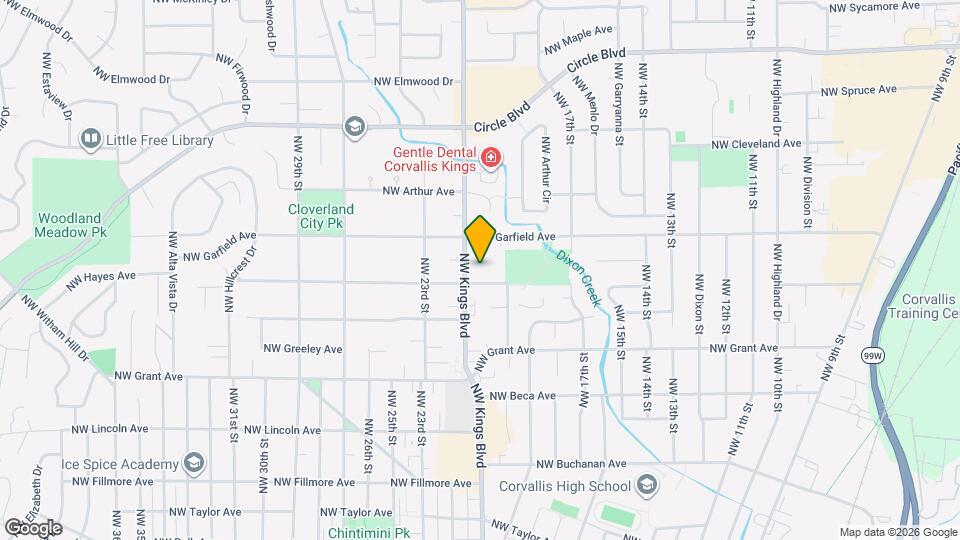 1955 NW Hayes Ave Map and Location Details