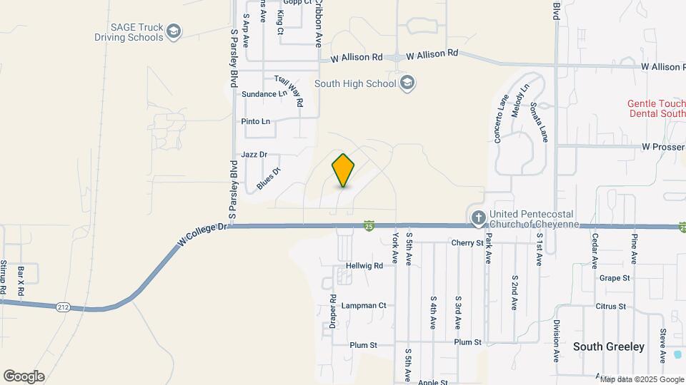 1615 Alyssaelaine Dr Map and Location Details