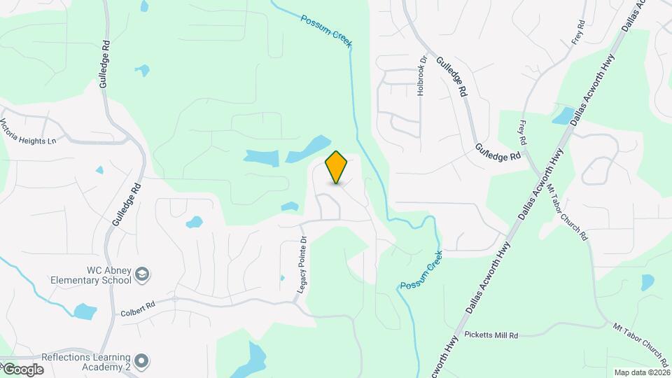 163 Possum Creek Ln Mapa y Detalles de la Ubicación