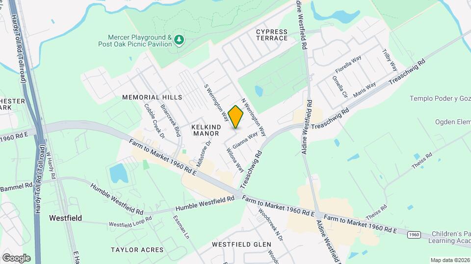 21503 S Werrington Way Map and Location Details