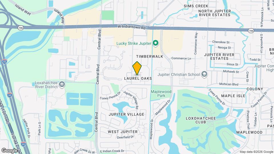 272 Live Oak Ln Map and Location Details