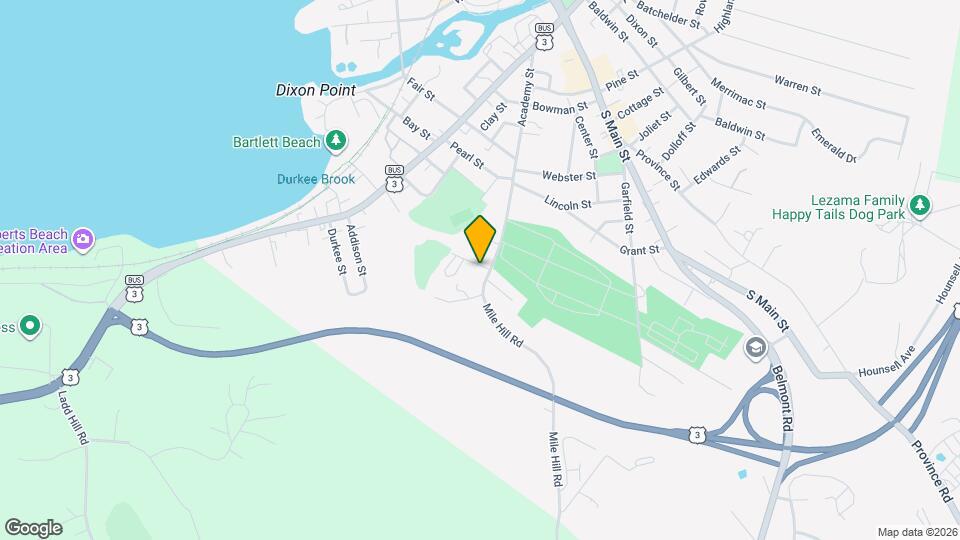 209 Academy St Map and Location Details