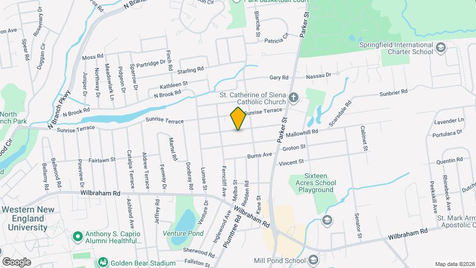 105 Brewster St Map and Location Details