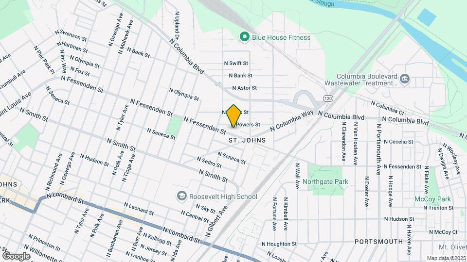 6867 N Fessenden St Mapa y Detalles de la Ubicación