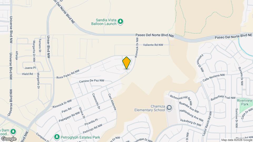 6205 Redroot St NW Map and Location Details